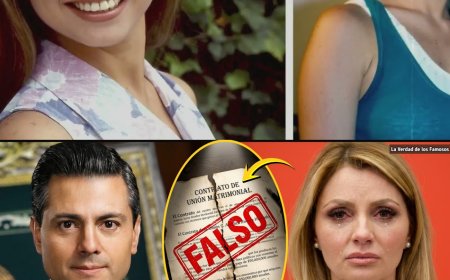 El Ocaso de la Gaviota: La Verdad Detrás del Contrato, la Mansión y el Exilio de Angélica Rivera