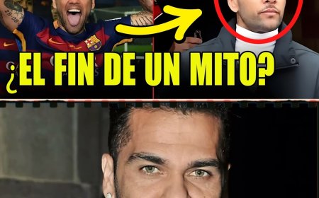 DANI ALVES: Del OLIMPO con Messi al INFIERNO de la CELDA 32  