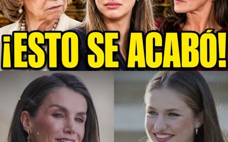 ¡LA REINA SOFÍA DESCUBRE A LEONOR LLORANDO Y ENFRENTA A LETIZIA! “ESTO SE ACABÓ”  