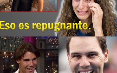 "No podía soportarlo más", reveló la esposa de Rafael Nadal sobre su infeliz matrimonio. o