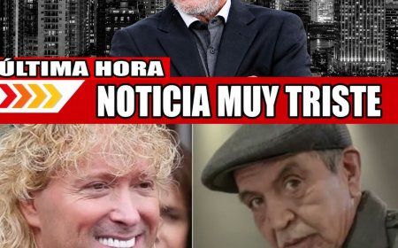 HACE 10 MINUTOS: Triste noticia sobre Martín Vargas, de 71 años. ¡Intenta no llorar mientras lo ves! 