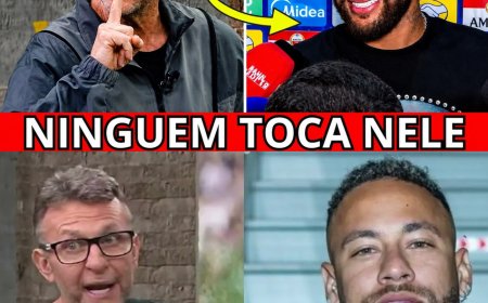 NETO DEFENDE NEYMAR APÓS TRETA VAZADA DO VESTIÁRIO 