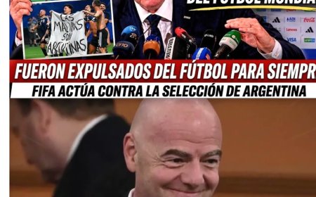 🚨¡DECISIÓN HISTÓRICA! FIFA EXPULSA A 4 JUGADORES ARGENTINOS DEL FÚTBOL MUNDIAL 