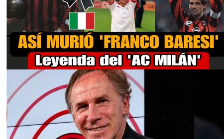 Asi MURIO Franco Baresi LEYENDA del AC Milan De Que Murio Franco Baresi Futbolista a los 66 años