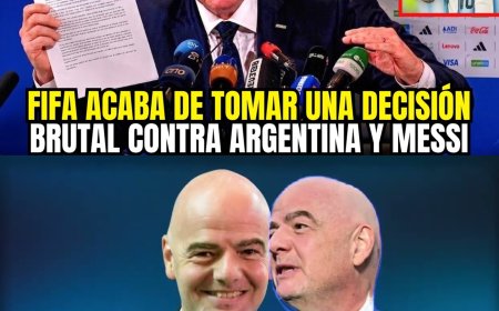 ARGENTINA EXPULSADA DEL MUNDIAL 2030 | La FIFA toma la DECISIÓN MÁS BRUTAL contra los argentinos  