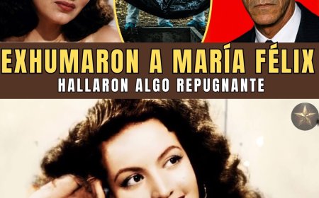 María Félix : Su Propio Hermano la Desenterró... Lo que Hallaron los Peritos los Dejó Helados. s