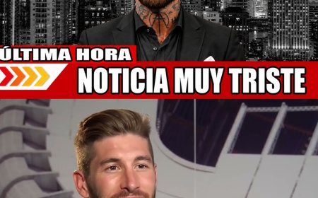 HACE 5 MINUTOS: Triste noticia sobre Sergio Ramos: su esposa, Pilar Rubio, lo confirmó entre lágris.