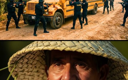 El CJNG paró el camión de los niños en la sierra… El chofer dijo 3 palabras y nadie se movió 