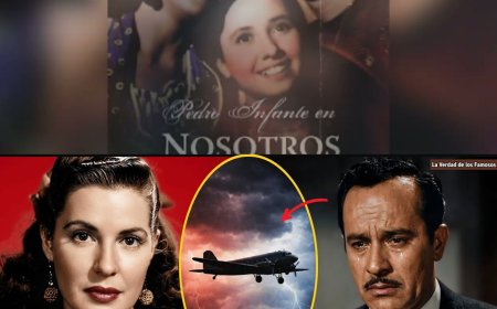 Blanca Estela Pavón: Burned alive at 23... The Deadly Prophecy that Haunted Pedro Infante.