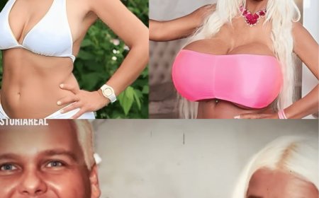 La MUJER ALEMANA que quería ser una NEGRA BELLA y TERMINÓ DEFORME - La historia de Martina Big