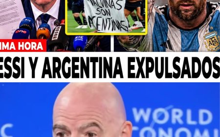 🚨 MESSI Y ARGENTINA EXPULSADOS DEL MUNDIAL 2030 | LA VERDAD DETRÁS DEL HISTÓRICO CASTIGO