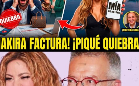 ¡EN LA RUINA ABSOLUTA! Shakira le quita TODO su dinero De las EMPRESAS delos Piqué 😱💸