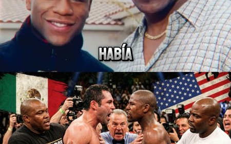 LA NOCHE QUE LE ROBARON A MÉXICO| Hasta el papá de Mayweather sabía que PERDIÓ 🇲🇽🤬