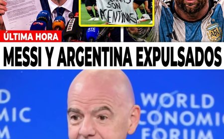 MESSI Y ARGENTINA EXPULSADOS DEL MUNDIAL 2030 | LA VERDAD DETRÁS DEL HISTÓRICO CASTIGO o