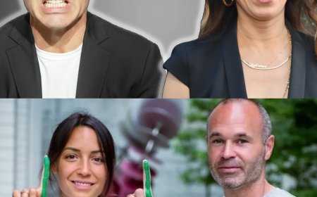Trágico final para Andrés Iniesta. descubre el romance de su esposa con alguien inesperado. 