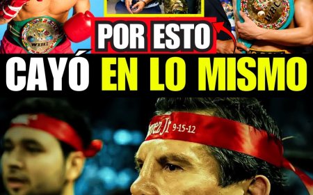 JULIO CÉSAR CHÁVEZ: CONFESÓ CÓMO SU HIJO REPITIÓ SU MISMO INFIERNO