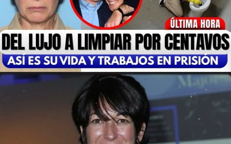 La Vida de Ghislaine Maxwell en Prisión: De Millonaria a Reclusa Federal 
