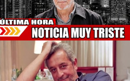 HACE 15 MINUTOS: Triste noticia sobre Juan Pardo, de 83 años. ¡Intenta no llorar al verlo! 