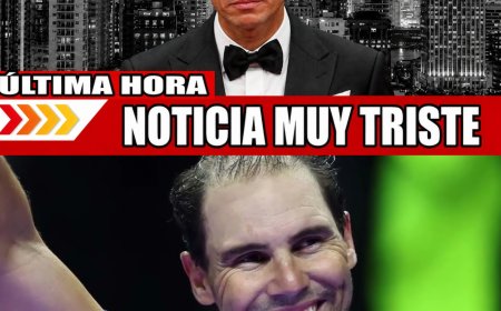 HACE 15 MINUTOS: Tristes noticias sobre Rafael Nadal a los 40 años – ¡Intenta no llorar al verlo!