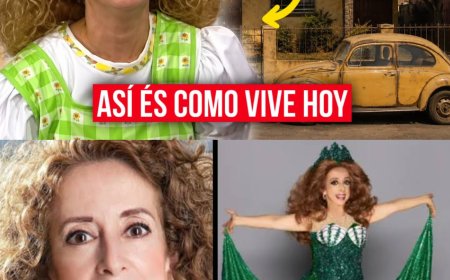 ¿RECUERDAS A LA GÜEREJA? ARRASÓ EN LOS 90, DESAPARECIÓ DE LA TV Y HOY VIVE ASÍ — MARÍA ELENA SALDAÑA 