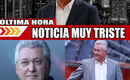 HACE 8 MINUTOS: Triste noticia sobre Víctor Manuel Vucetich: su esposa lo confirmó entre lágrimas. s