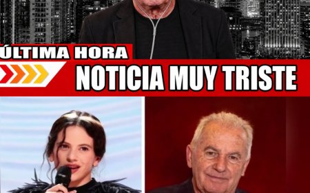 HACE 10 MINUTOS: Tristes noticias sobre Víctor Manuel, de 79 años; ¡trata de no llorar al verlo!