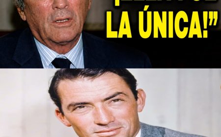 Antes de morir, Gregory Peck reveló que ella fue la única mujer que amó de verdad 
