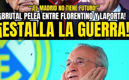 ¡LOCURA TOTAL: RODRI HUMILLA AL MADRID! FLORENTINO LLAMA A LAPORTA Y DESATA UNA PELEA BRUTAL