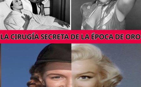 20 Cirugías Secretas que Transformaron para Siempre a las Estrellas de la Época de Oro