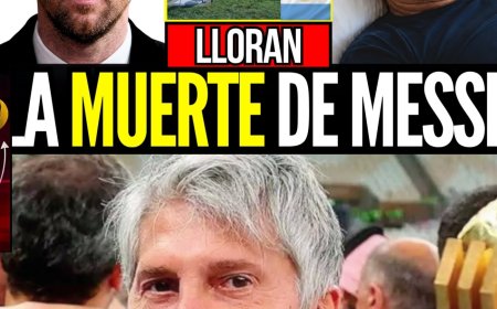 JORGE MESSI: el padre que lo controló todo, menos su propia MUERTE