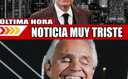 HACE 10 MINUTOS: Tristes noticias sobre Andrea Bocelli; su esposa ha confirmado esta desgar noticia