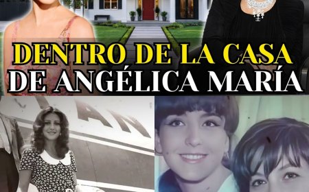 Tiene 82 AÑOS y ASI es la VIDA de Angélica María en su CASA de california | 2026  