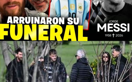 ¡La Prensa TOCÓ FONDO en el Funeral del Papá de Messi… Lo que hicieron es IMPERDONABLE! 
