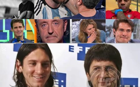 Se quiebran periodistas de todo el mundo por la partida del papá de Messi 