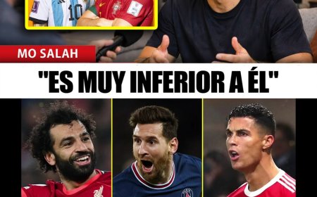 Salah Rompió el Silencio y Sorprendió con Su Confesión Sobre Messi y Ronaldo