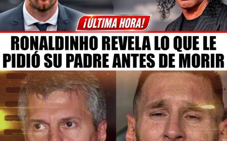 🚨RONALDINHO HACE LLORAR A MESSI TRAS EL HOMENAJE QUE LE HIZO A SU PADRE ¡ESTREMECIÓ AL MUNDO! 