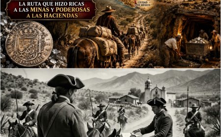 El Camino Real: La Ruta que Hizo Ricas a las Minas y Poderosas a las Haciendas