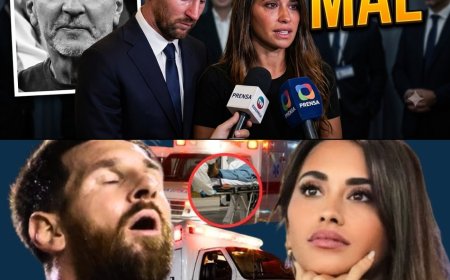ANTONELLA ROCUZZO ROMPE EL SILENCIO por SALUD DE MESSI tras IR AL HOSPITAL