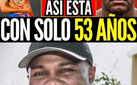 FÉLIX "TITO" TRINIDAD: CUMPLIÓ 53 AÑOS Y CÓMO VIVE ES MUY TRISTE