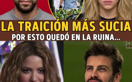 Shakira: La ASQUEROSA Traición... Y el Imperio de Millones que Logró Hundir a Piqué