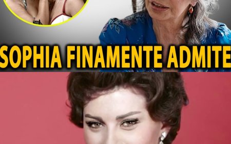 Aos 90 anos, Sophia Loren FINALMENTE admite que ele era o amor da vida dela 