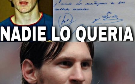 El día que el Padre de Lionel Messi hizo que lo Firmarán en una Servilleta 