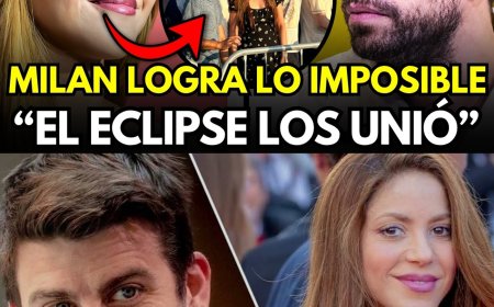 ¡NADIE ESPERABA ESTO! SHAKIRA Y PIQUÉ CUMPLEN EL SUEÑO DE MILAN Y SASHA Y VEN JUNTOS EL ECLIPSE  