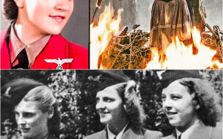 A MULHER mais SÁD1CA NAZ1ST4 ARDEU no PRÓPRIO INFERNO – DOROTHEA BINZ!