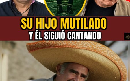 Vicente Fernández Le Cortaron Los Dedos a SU Hijo... Y El Rey Sonreía en El Escenario
