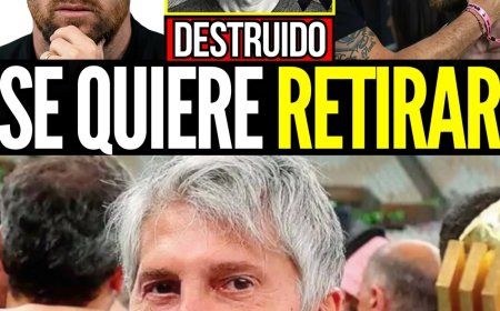 MESSI: la muerte de su padre va a terminar con su carrera 