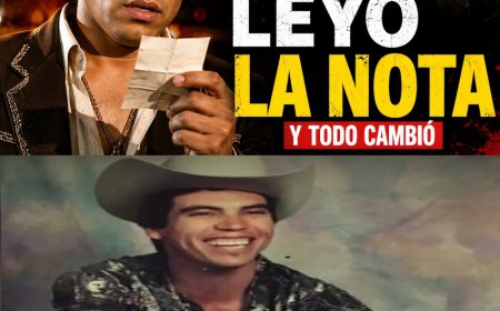 CHALINO SÁNCHEZ RECIBIÓ UNA NOTA EN SU ÚLTIMO CONCIERTO — HORAS DESPUÉS APARECIÓ MUERTO 