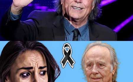 La gran tristeza de Joan Manuel Serrat: su hija llora y confirma la tragedia de su padre