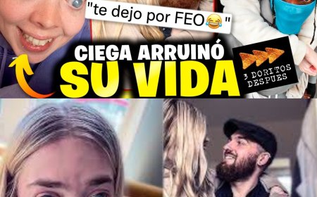 Tiktoker CIEGA dejó a su novio por FEO… y su nuevo novio le ROBÓ TODO 😱💀