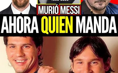 MESSI: la muerte de su padre abre una guerra por controlar su imperio o